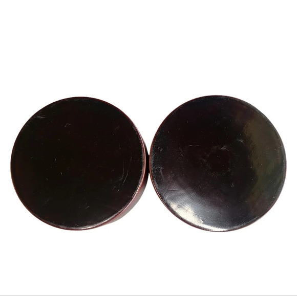 Vintage Japanese Asian Trinket Rice Containers Set - Picture 6 of 11